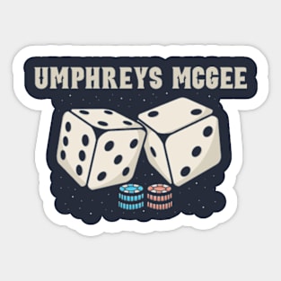 umphrey's mcgee Dicee Sticker